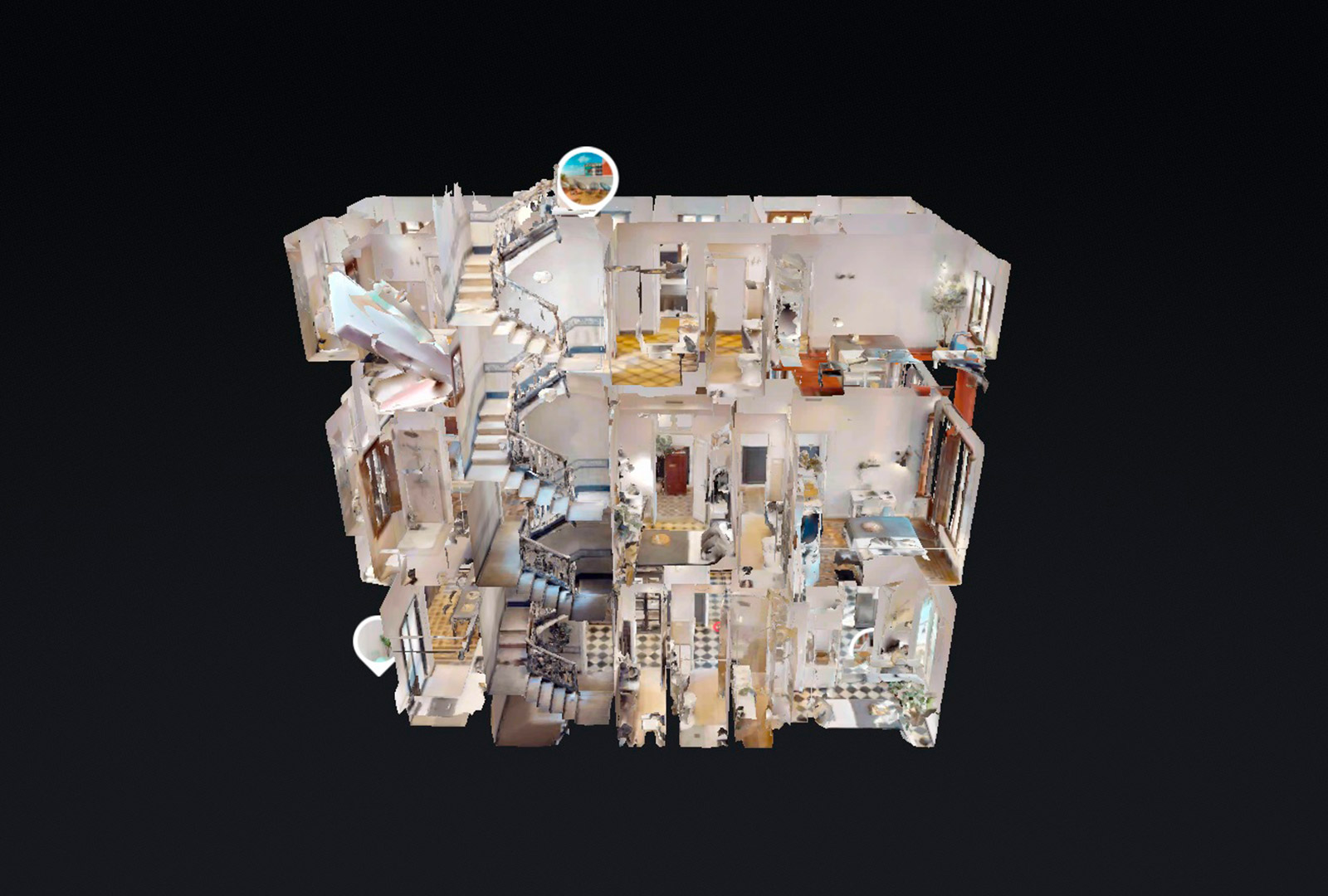 Navegación espacial 3D para proyectos en Barcelona